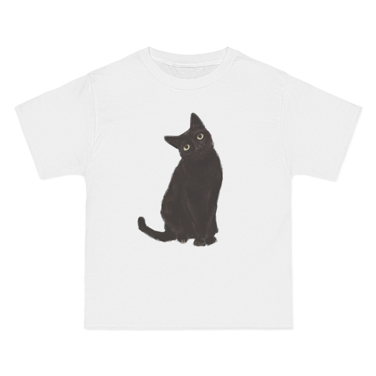 Black Cat Tee by Emma Hankins